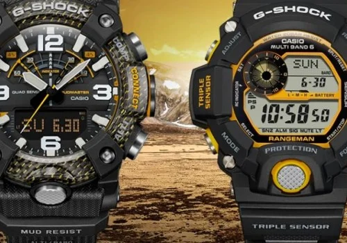 G shock rangeman clearance yellow